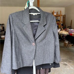 Women's Gray Blazer